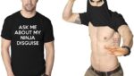 Mens Ask Me About My Ninja Disguise Flip T Shirt