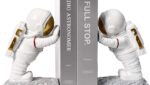 Space Theme Astronaut Bookends
