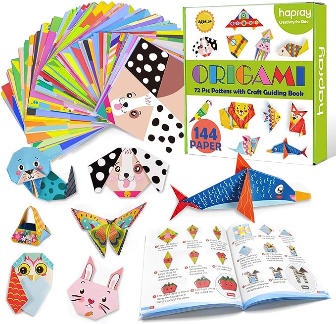 Origami Paper for Kids 72 Patterns