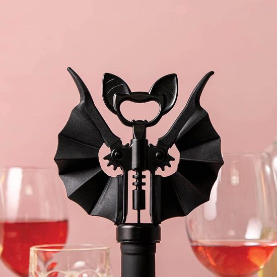 Bat Wings Corkscrew Bottle Opener