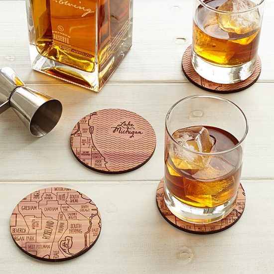 Neighborwoods Map Coasters