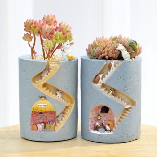 Whimsical Animal Planter