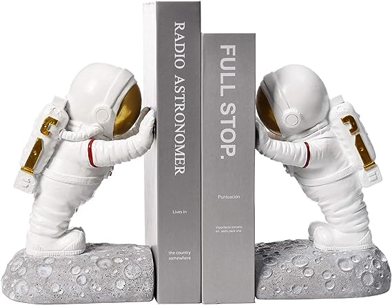 Space Theme Astronaut Bookends