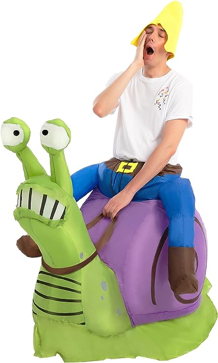 Ride On Snail Inflatable Costume